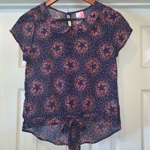 Stars with polka dots shirt